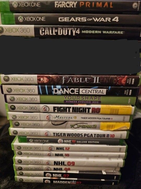 Xbox One / Xbox 360 Games