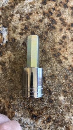 Snap On Tool 1/2" Drive Metric 19 mm Standard Hex Bit Socket Driver