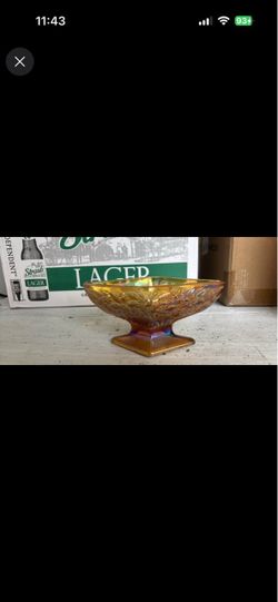 1960s-1970s Morigold Carnival glass