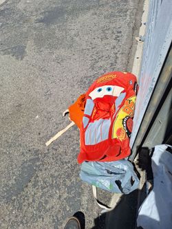 Stuff toy mcqueen car