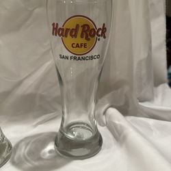 Hard Rock Cafe San Francisco Glass