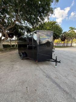 Hook & Line 6 x 12 Enclosed Trailer 3.5k