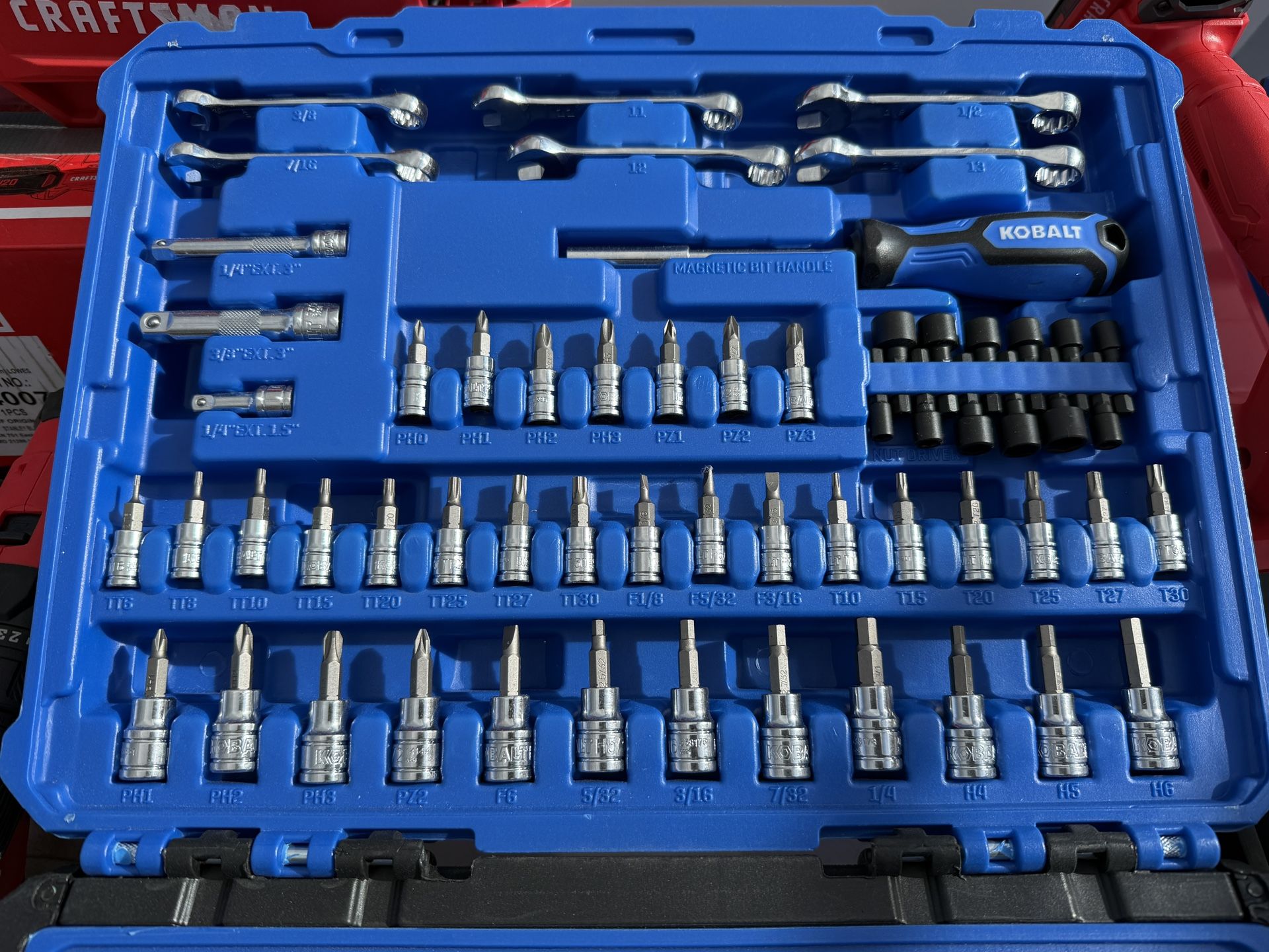 Kobalt Tool Box Set Brand New