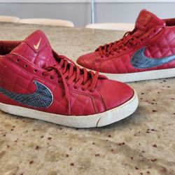 Nike Supreme Blazers (red)