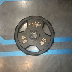 XMark Pair Of 45lb Weight Plates