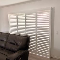 SAME DAY PRICING! Custom Interior Shutters- REAL WOOD, LIFETIME WARRANTY, Plantation Shutters, Window Treatments, Window Coverings, Persianas de Mader