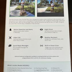 Wireless Arlo Door Bell Camera