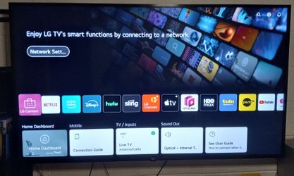 LG 65inch 4k