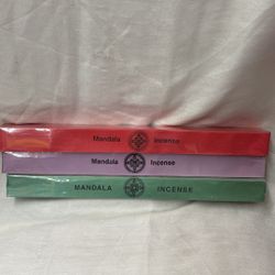 Mandala Incense 3Pc