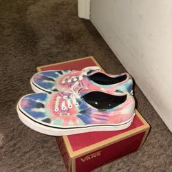 Tie Dye Vans 7.5 Women