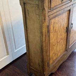 Small Storage /Bookcase With Doors And Drawers