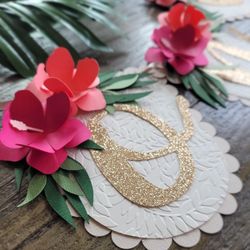 Tropical Highchair Banner 