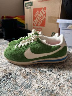 Nike Women's Cortez Vintage shoes Suede ‘Chlorophyll’