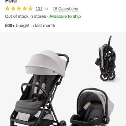 Graco Ready 2jet Compact Stroller With Snugride Lite Infant Car Seat With Base 