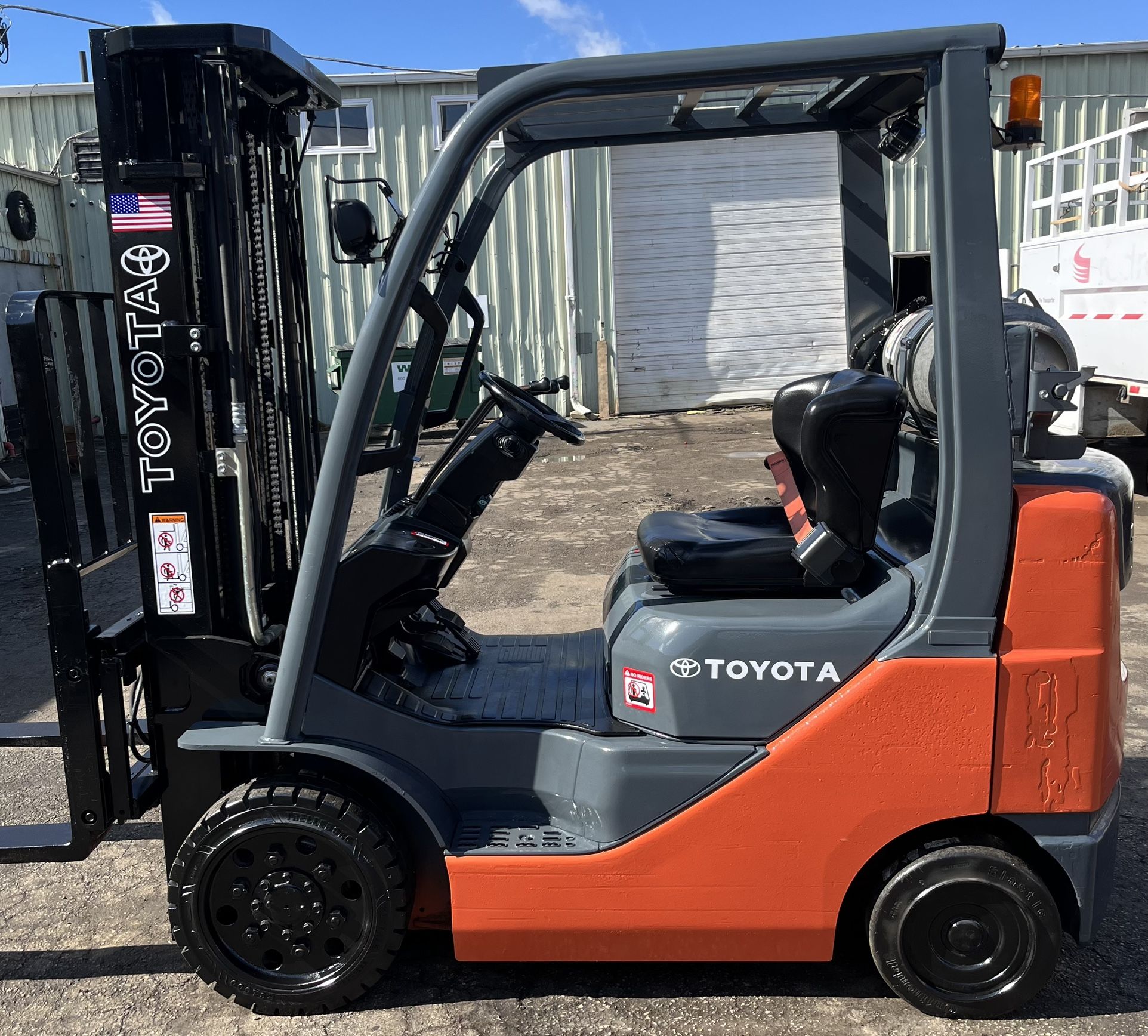 Toyota (2017) 8FGCU25 Lp Forklift!!