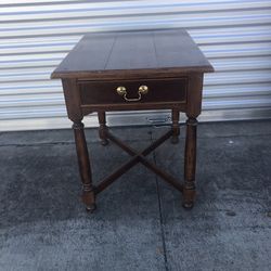 Solid Wood Side Table