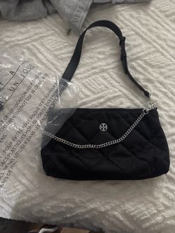 Tory Burch Black Quilted Shoulder Bag