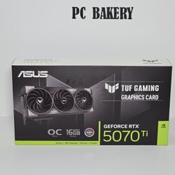 ASUS TUF RTX 5070TI OC 16GB GDDR7
