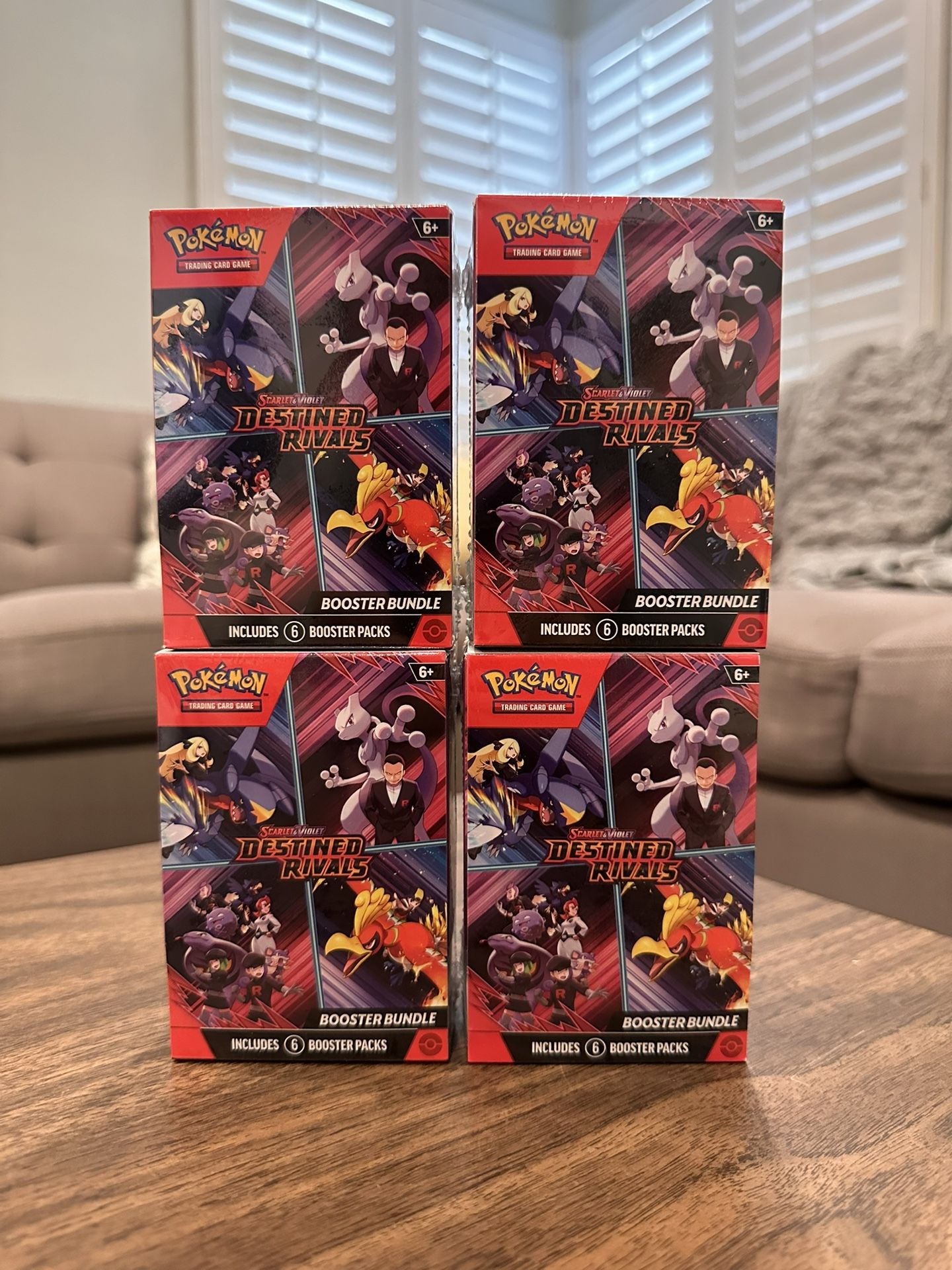 Pokemon Destined Rivals Booster Bundle