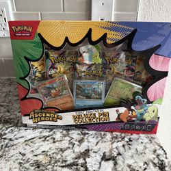 Pokemon Ascended Heros Pin Collection Lot Of 4