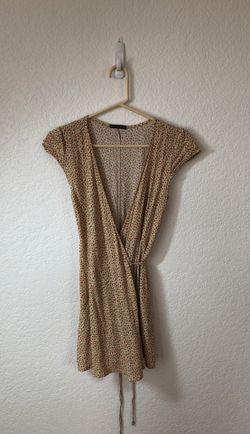 Brandy Melville Wraparound Floral Dress