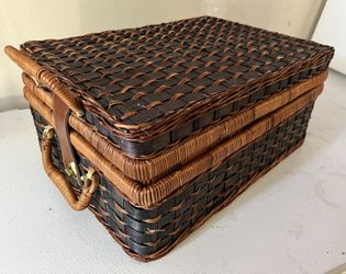 Woven Picnic Basket