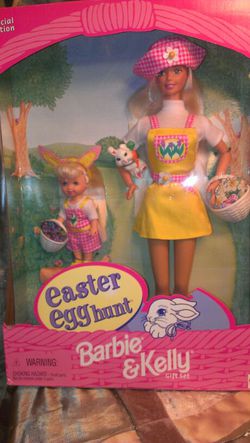 Easter Egg Hunt Barbie & Kelly (1998)