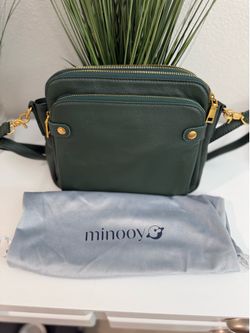 Dark Green Minooy shoulder/crossbody bag
