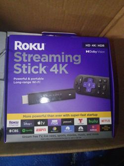 Roku streaming stick 4 k