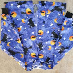 Womens Halloween Scrub Top