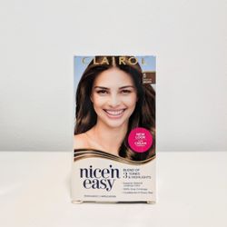Clairol Nice'n Easy Permanent Hair Color Dye Kit, Medium Brown