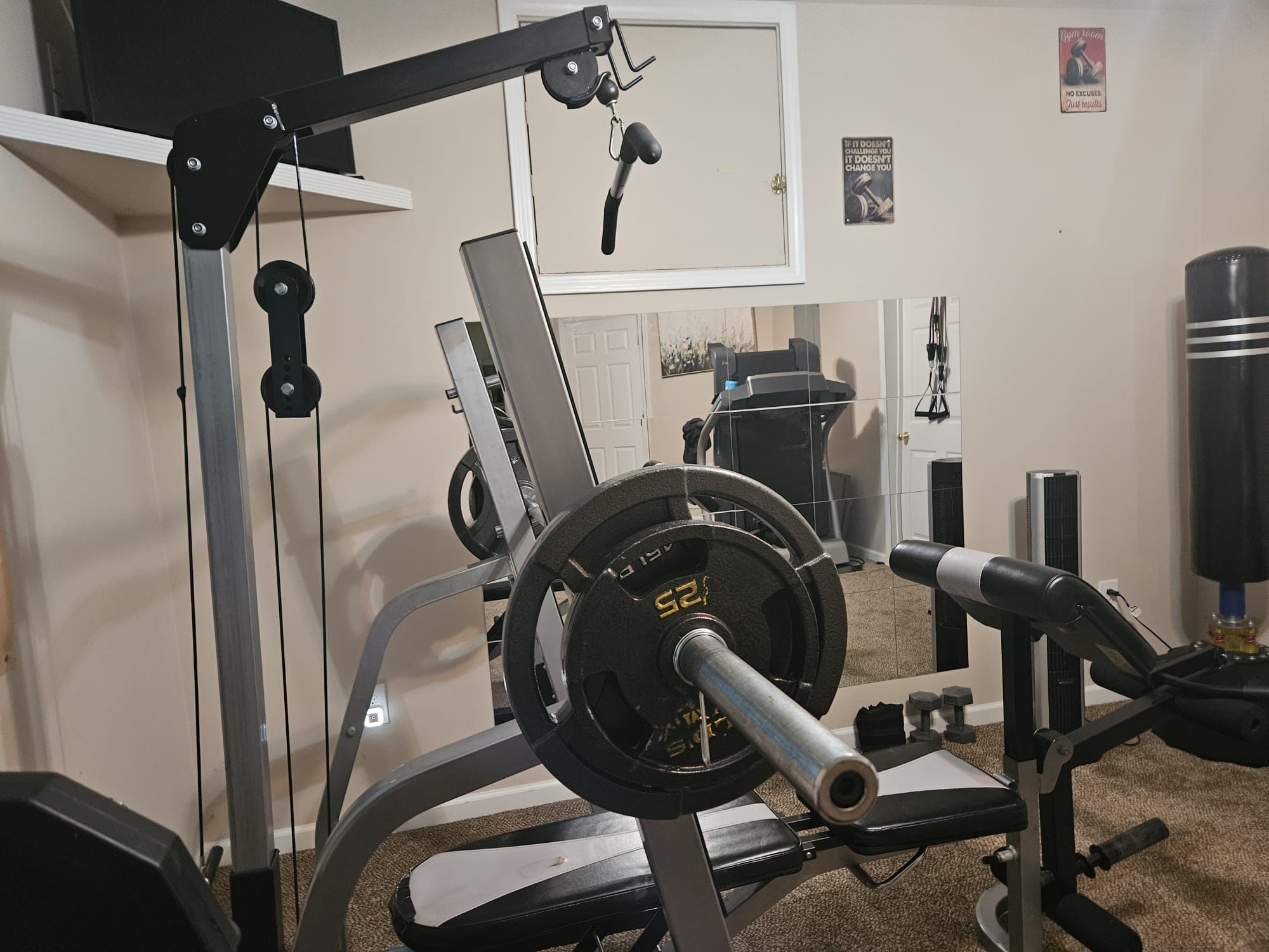 Gym Workout Weight Bench