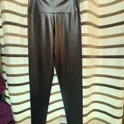 Faux Leather Pants
