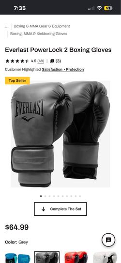 Everest Boxing Grey Gloves BRAND NEW
