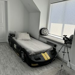 Twin size Race Car Bed ( Do Not Including Mattress)