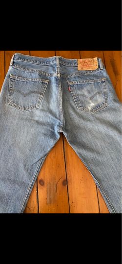 501 LEVI'S Authentic//ORIGINAL Mid-Blue Jeans