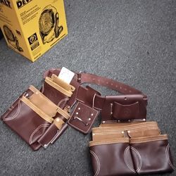 WAXWING QUALITY FIRST ONE PIECE TOOL BELT SYSTEM 💯% BUFFALO LEATHER 