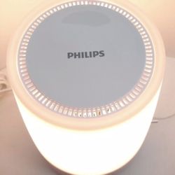 PHILIPS HF3470 WAKE-UP NATURAL LIGHT THERAPY WHITE SUNRISE FM RADIO ALARM CLOCK