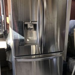 LG 3 Doors Stainless Steel Refrigerator