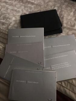 Infinit g37 sedan owners book