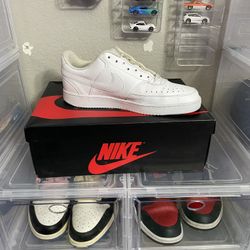 Nike Court Vision Low (triple White)