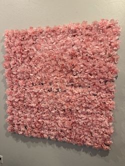 Flower wall for photos