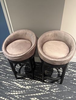 Bar chairs. $25 for both!