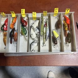 Fishing Lures Price Is For Each Lot 1-7