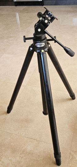 Vintage Tiltall 4602 Professional Tripod E Leitz USA Original Pan Tilt Head