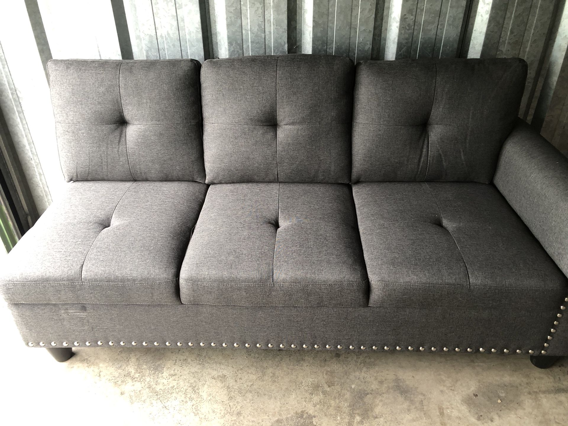 Almost New Left Arm Sofa For Small Rooms