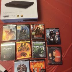 Sony 4K ULTRA HD Blu-ray Player X700/K With 10 4K Movies