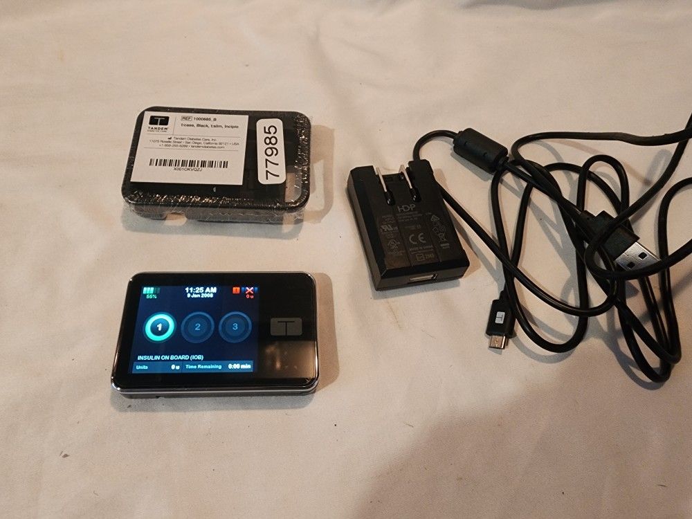 Upscreen Pellicola Ibrida Hybrid Glass Per Tandem T:slim X2 Insulin Pump – Protezione Schermo 9H, Anti-impronta, Made In Germany