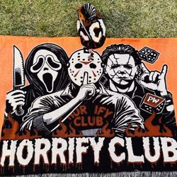 Horror Movie Poncho, Unisex 