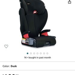 Britax Skyline 2-Stage Belt-Positioning Booster Car Seat, Dusk - Highback and Backless Seat